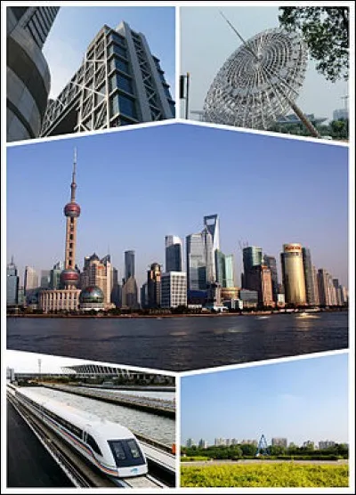 Comment s'appelle ce district de la municipalité de Shanghai ?