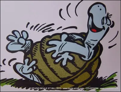Comment se nomme la tortue dans "Boule et Bill" ?