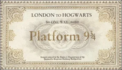 Qu'arrive-t-il à Ron et à Harry lorsqu'ils essaient de passer le mur de la voie 9 3/4 ?