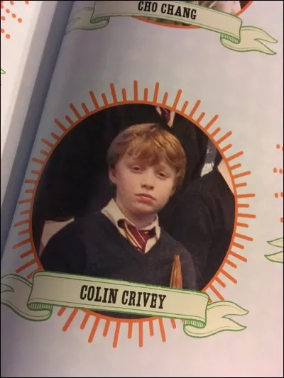 Quel est l'objet favori de Colin Crivey ?