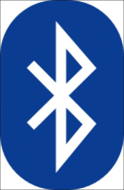 Sur l'image, vous pouvez voir le logo de "Bluetooth".