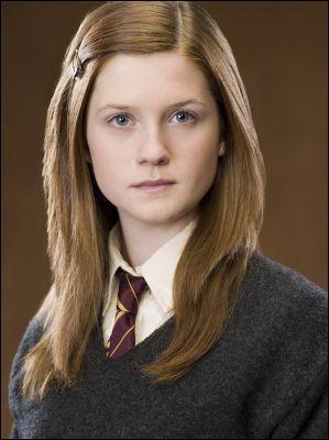 Qui incarne Ginny Weasley ?