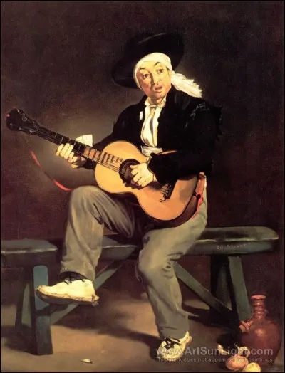 A qui doit-on "Le joueur de guitare espagnol" ?