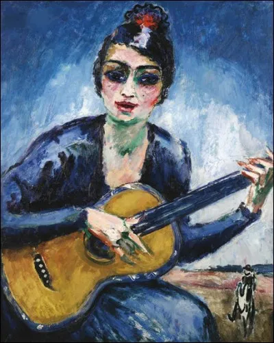 A qui doit-on cette "femme à la guitare" ?
