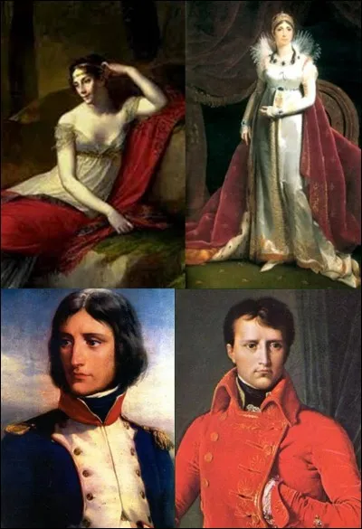 Allons « rue d'Autun » !
Le 9 mars 1796, dans un hôtel particulier, qui servait de mairie annexe, un mariage est célébré ! Il unit deux personnes qui marqueront l'histoire de France ! Un jeune homme se marie avec une certaine « Marie-Josèphe Rose de Tascher de la Pagerie ».
Sous quels noms seront-ils immortalisés ?