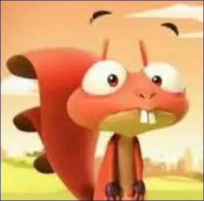 Comment s'appelle l'écureuil ?