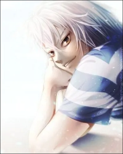 D'habitude, ses cheveux sont plus pointus, mais ce t-shirt rayé vous permettra sans aucun doute d'identifier :