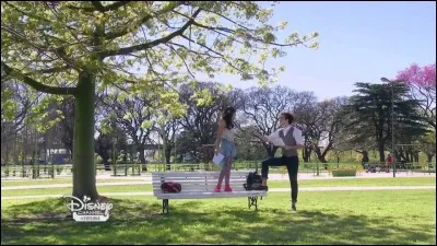 Quelle scène interprètent Matteo et Luna ?