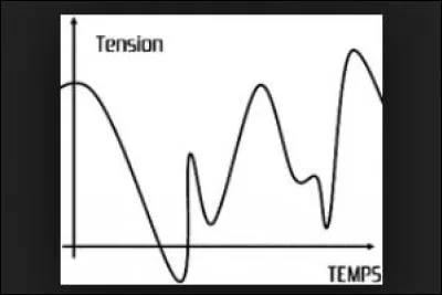 A quel type de capteur correspond le signal de sortie suivant ?