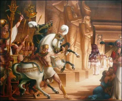 Le cheval fut introduit en Égypte par une population venue du Proche-Orient dès le 18e siècle av J.-C : qui sont-ils ?