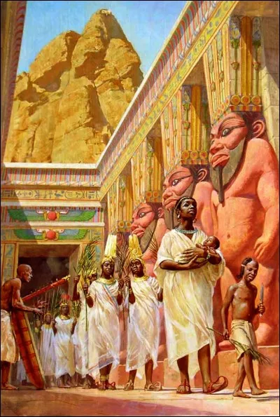 Procession en l'honneur de ce Dieu protecteur du foyer et des parturientes. Qui est-il ?