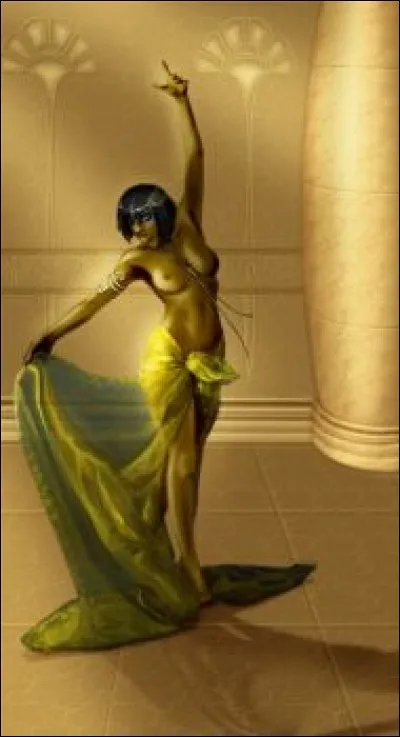 Ces magnifiques femmes d'Égypte exécutaient leur danse en l'honneur de quelle déesse ?