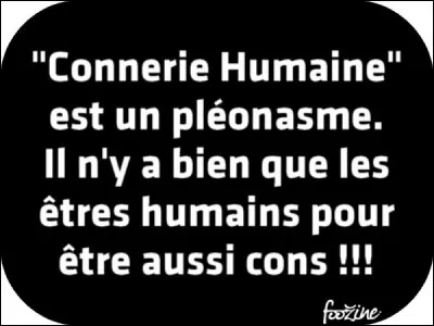 Certain(e)s d'entre vous vont échouer sur des réponses pourtant faciles, j'en suis sûr, je l'ai vu de mes yeux sur d'autres quiz !