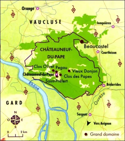 En France, dans la riante petite cité de Châteauneuf-du-Pape, les OVNIS sont interdits de séjour !