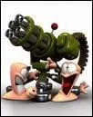 Quel est ce jeu vido, o l'on retrouve ces petits vers de terre guerriers ?