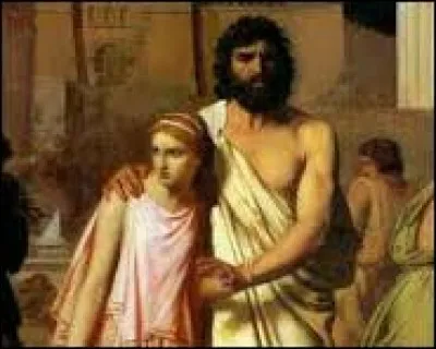 Dans la mythologie grecque, qui est le père d'Antigone ?