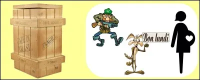 Qui se cache dans la caisse ?