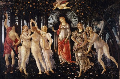 "Primavera" ("le Printemps") est un tableau peint en 1482. Qui en est l'auteur ?