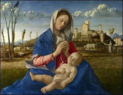 Qui a peint cette "Madonna del Prato" ?
