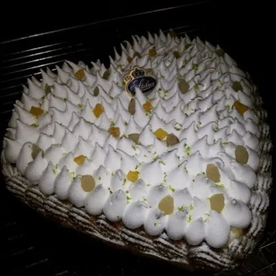 A quel fruit peut bien être parfumée cette tarte ?