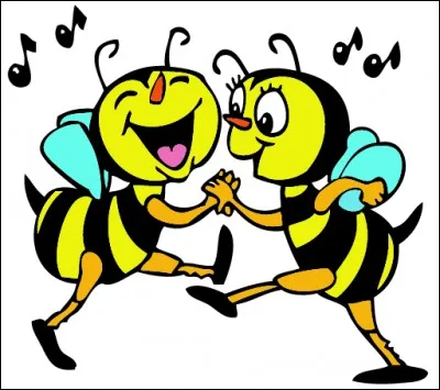 Comment s'appelle la danse que les abeilles effectuent pour indiquer une ressource en nourriture située à une plus grande distance ?