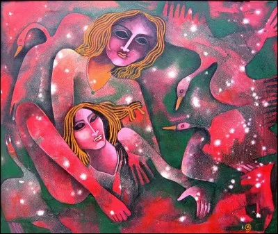 Qui a peint "Amour éternel" ?