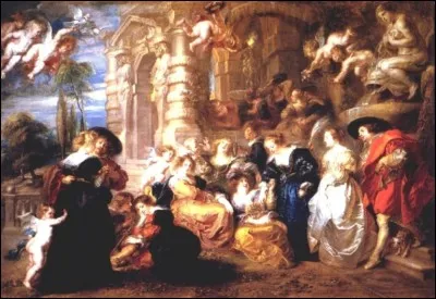 Qui a peint "Jardin d'amour" ?