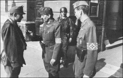 Le parti fasciste hongrois a pour symbole