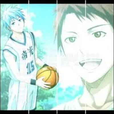 Lors du dernier match contre Rakusan, Kuroko porte deux "bracelets" différents. De qui viennent-ils ?