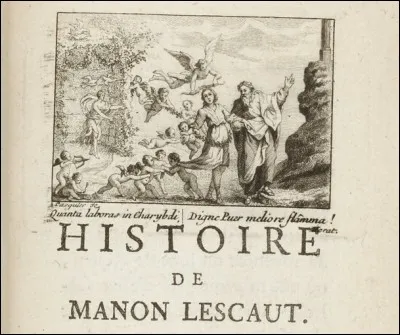 A qui doit-on l'histoire d'amour de Manon Lescaut et du chevalier des Grieux ?