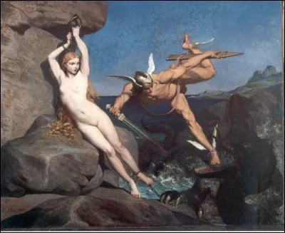 Mais comment s'appelle le héros de la mythologie grecque qui sauva Andromède des dents d'un monstre marin et qui l'épousa par la suite ?