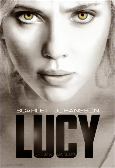En quelle ann&eacute;e interpr&egrave;te-t-elle Lucy dans le film de Luc Besson ?