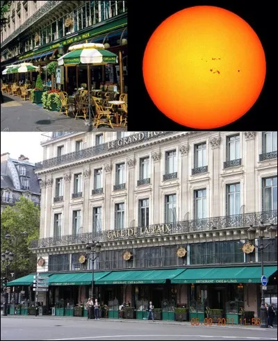 Allons-nous balader sur le boulevard des capucines !
Nous sommes au début du XIXe siècle. Vous désirez m'offrir un « pot » au café de Paris !
Merci, mais de quel côté de ce boulevard devons-nous aller et pourquoi ?