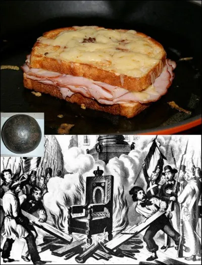 Allons au « 23 boulevard des Capucines » !
Il est possible que cette spécialité ait vu le jour dans un petit troquet situé à cette adresse. Mais l'existence d'un petit troquet serait une des conséquences de la révolution de 1848. 
Quelle est l'origine de ce troquet et quelle est cette spécialité ?