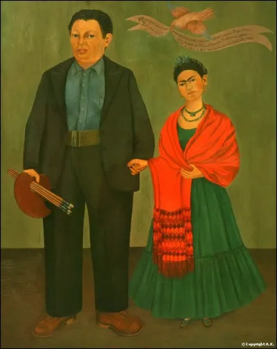 A qui doit-on cette toile représentant un couple de peintres célèbres ?