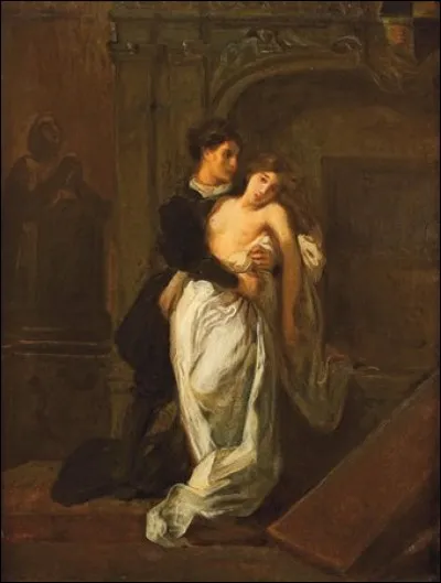 Qui a peint Roméo et Juliette devant le tombeau des Capulet ?