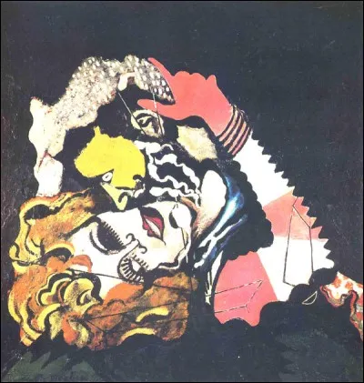 Qui est l'auteur du tableau "Couple - les amoureux" ?