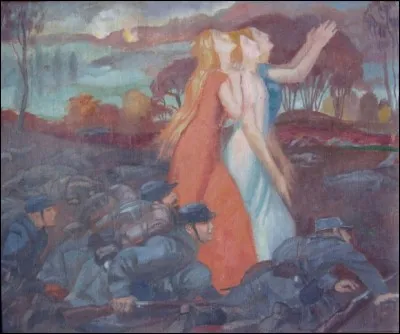 Qui a peint "Amour, foi, espérance" ?