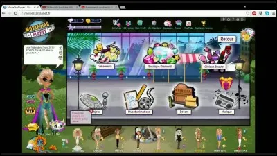 Quel événement se passe chaque semaine dans "shopping" ?