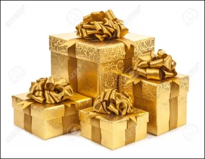 Un cadeau doré, c'est :