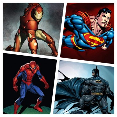 Lequel de ces super-héros préfères-tu ?