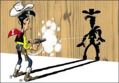 Lucky Luke a les genoux cagneux.
