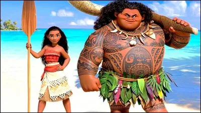 Comment se nomment les deux compagnons de Vaiana dans son voyage ?