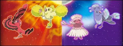 Si vous avez un Plumeline sur l'île d'Akala, de quel type sera-t-il ?