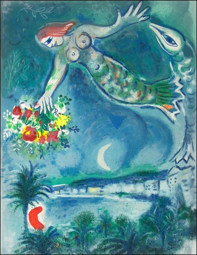 Qui a peint "Sirène et poisson" ?