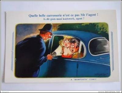 À Detroit, vous n'avez pas le droit de faire l'amour dans une voiture sauf si elle se trouve sur...