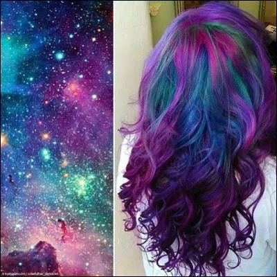 Si tu te teignais les cheveux, ce serait...