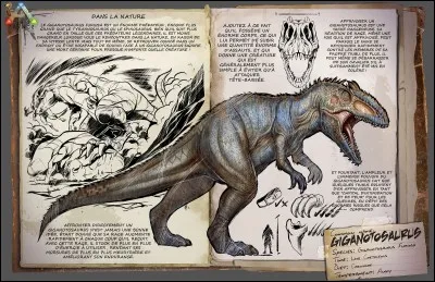 Pourquoi le giganotosaure a parfois les yeux orange ?