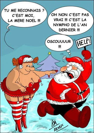 &Agrave; combien de jours de prison une femme se risque-t-elle si elle se d&eacute;guise en M&egrave;re No&euml;l ?