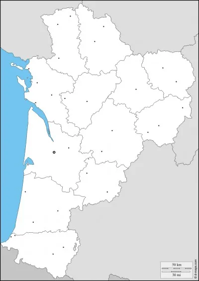 Bordeaux se situe dans quelle zone de relief ?